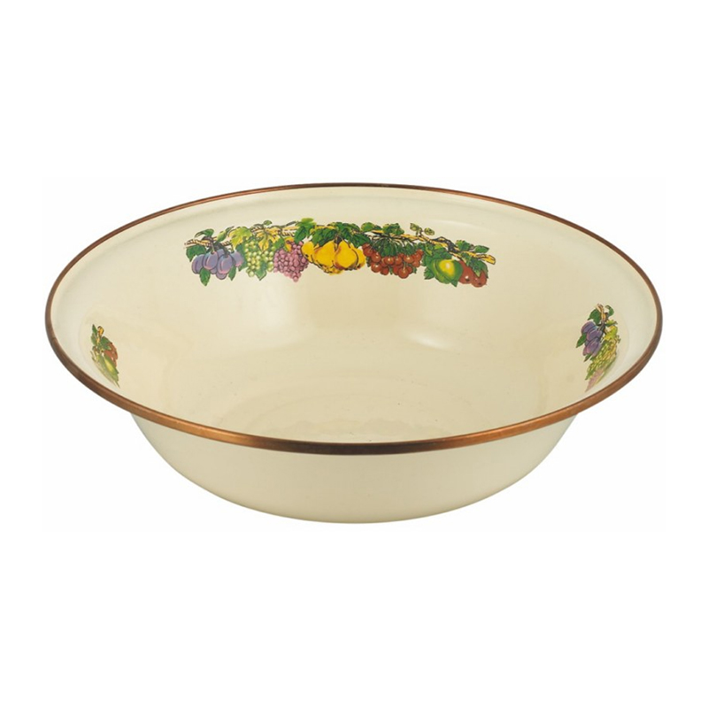 Emaye paslanmaz çelik yuvarlak jant yıkama havzası