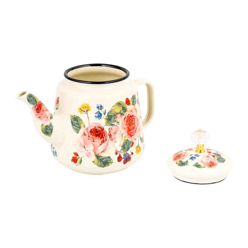 TK510 Baskılı Suudi Emaye Su Isıtıcısı