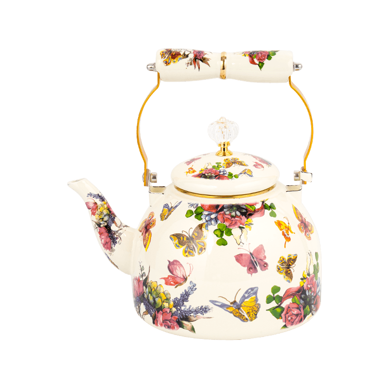 TK509 Emaye Çay Su ısıtıcısı indüksiyon ocak için