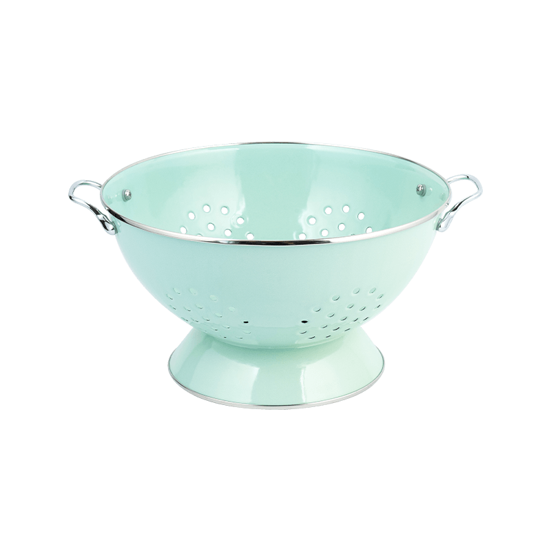 Vintage emaye meyve sepeti