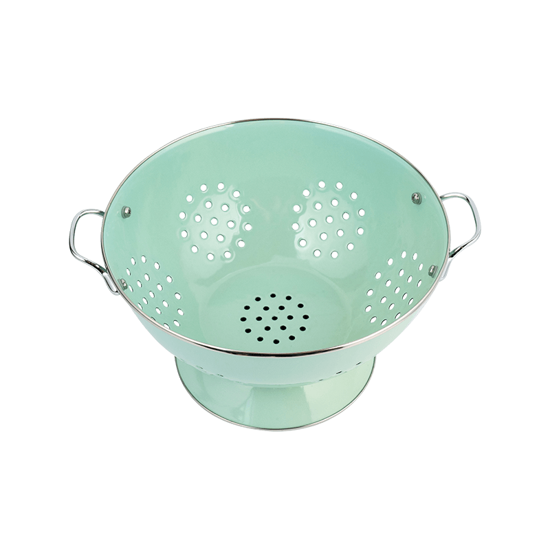 Vintage emaye meyve sepeti