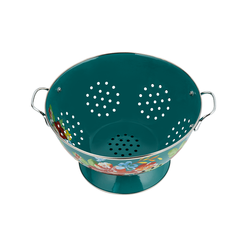 Vintage emaye meyve sepeti