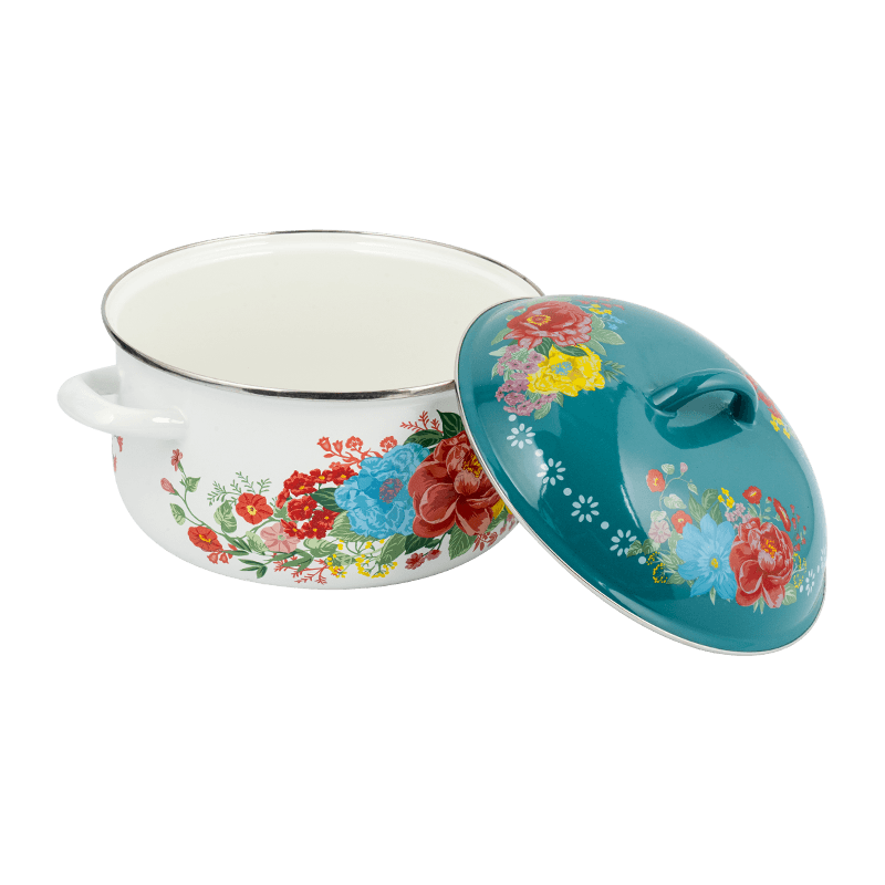 753d emaye alevlendi jant dökülmesi dirençli düz pot