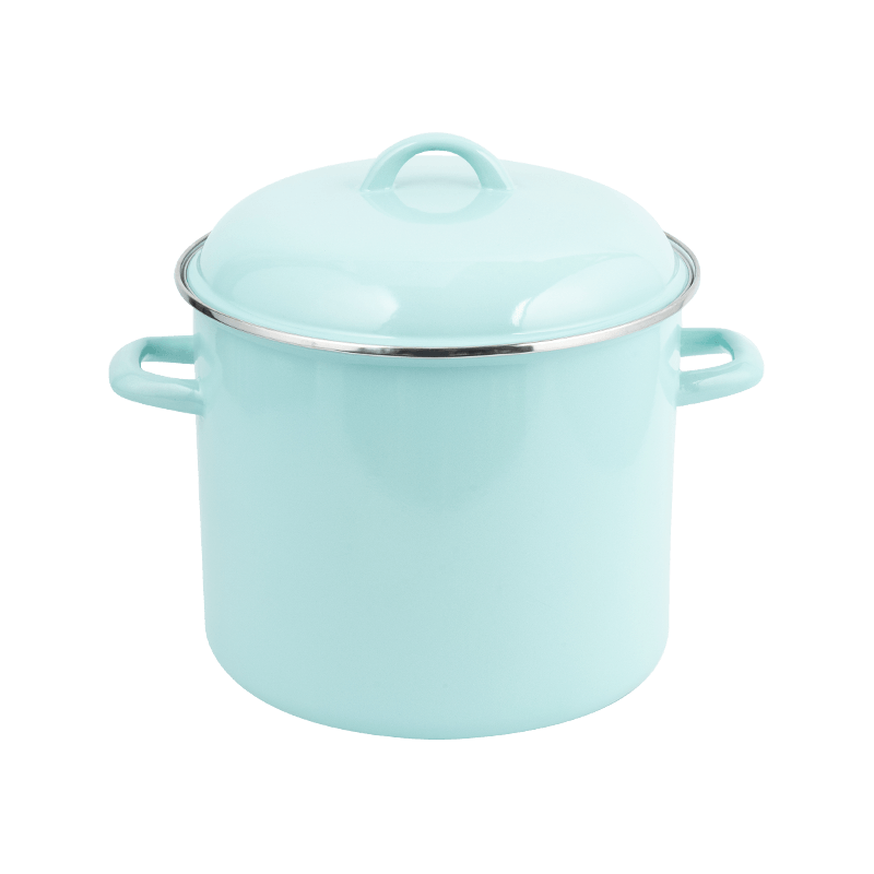 755d emaye çift saplı uzun kova