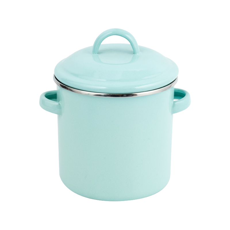 Emaye mini yağ kavanozu