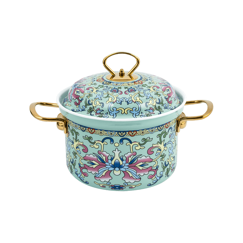 753d emaye alevlendi jant dökülmesi dirençli düz pot