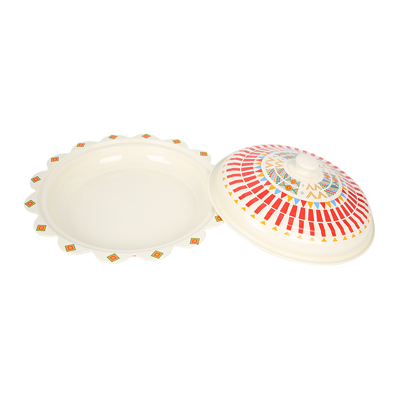 40cm emaye güneş şeklindeki tencere